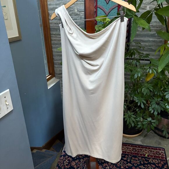 Hot Lava OOC Out of Control! Midi Dress w/ Asymmetrical Shoulder Strap 4X, NWOT - Picture 5 of 10